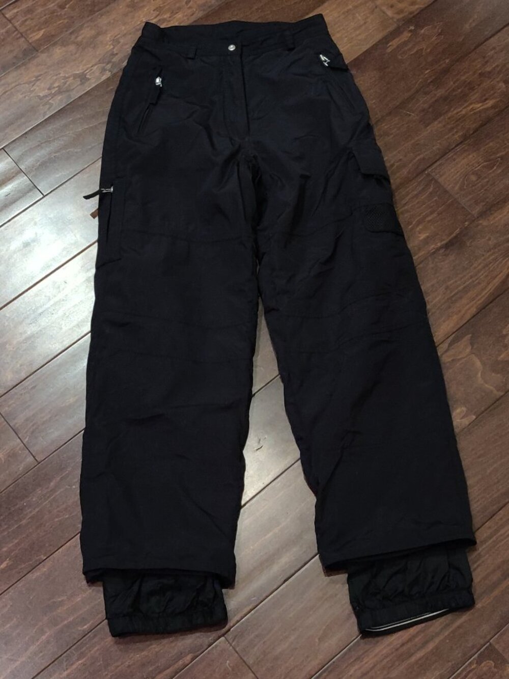 Obermeyer Ladies Summit Ski Pants With Gaitors In Black Size 6